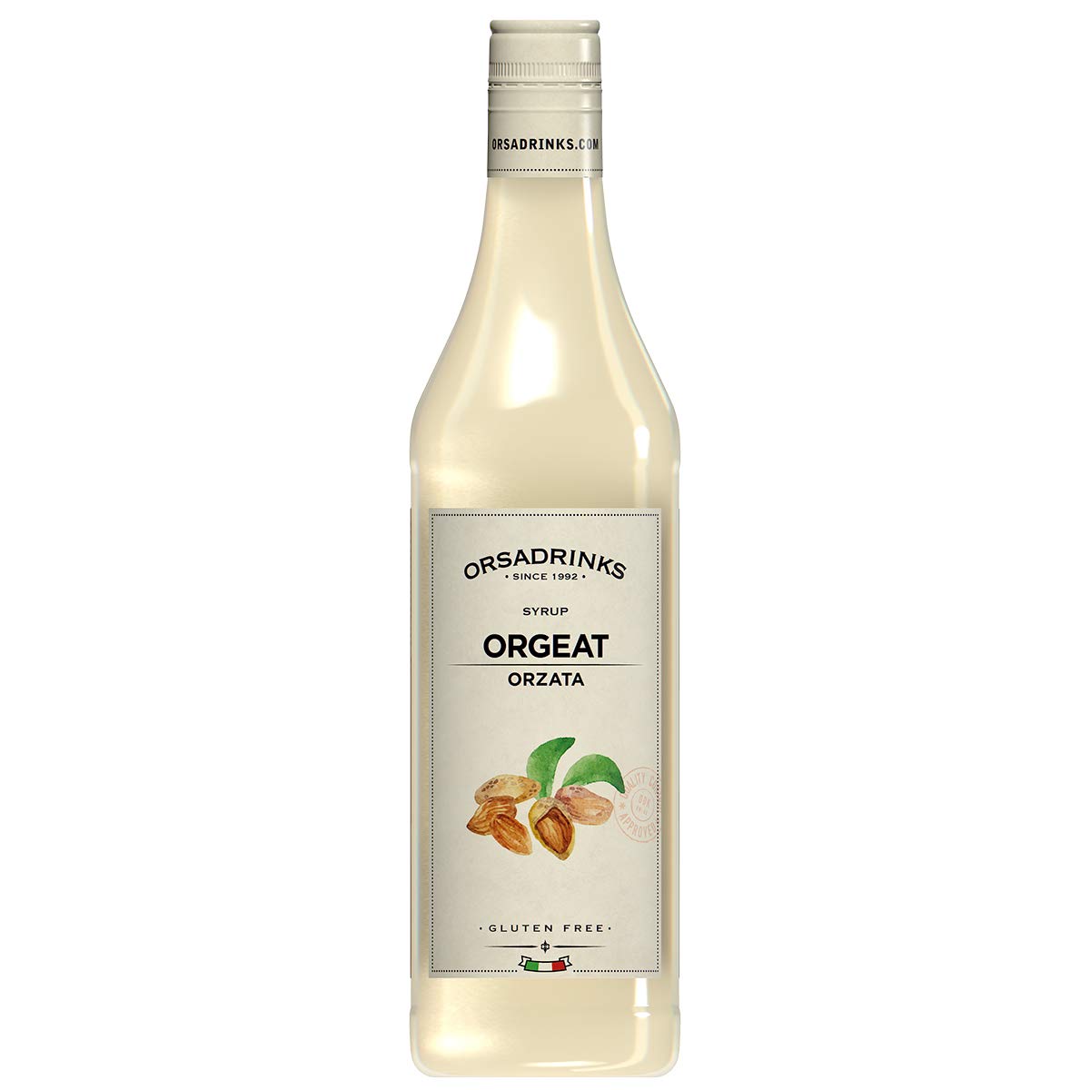 Orgeat Syrup, Almond, Cocktails, Coffee, Iced Tea, Cooking, Baking and Desserts, 75cl