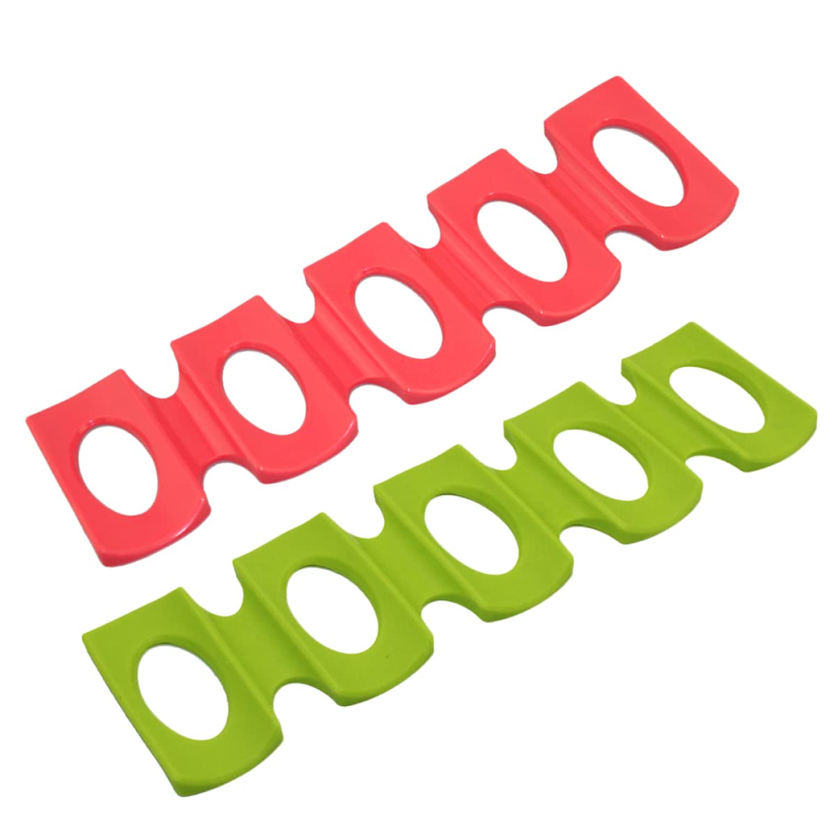 KICHOUSE 2pcs Beer Mat Can Holder for Refrigerator Fridge Soda Can Organizer Beverage Storage Rack