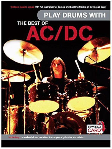 Partition percussion AC/DC pour jouer du rock exact sans fausse note au pupitre