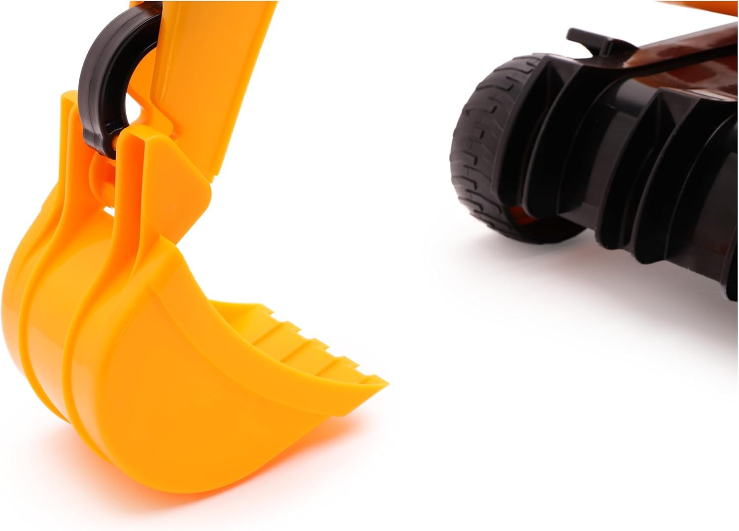 Toyland® 60 cm (24") - Excavadora Gigante de Juguete con calcomanías Adhesivas - Brazo móvil y balde - Juguetes de construcción