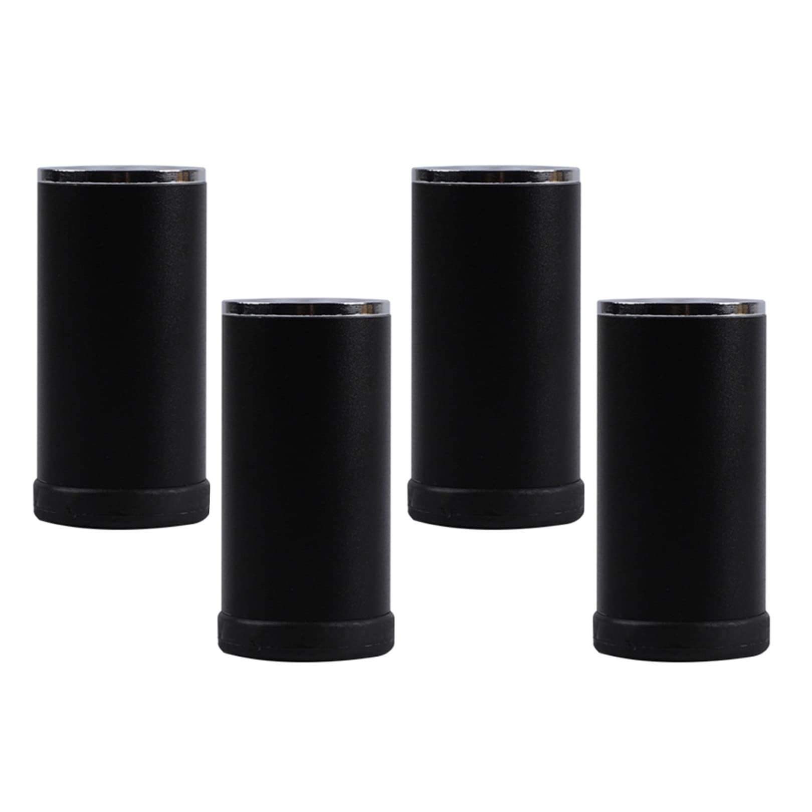 ROHCGHC furniture legs, Cabinet Legs Metal Table Replacement Sofa Desk Bed Cabinets Black 4 Pieces(15cm)