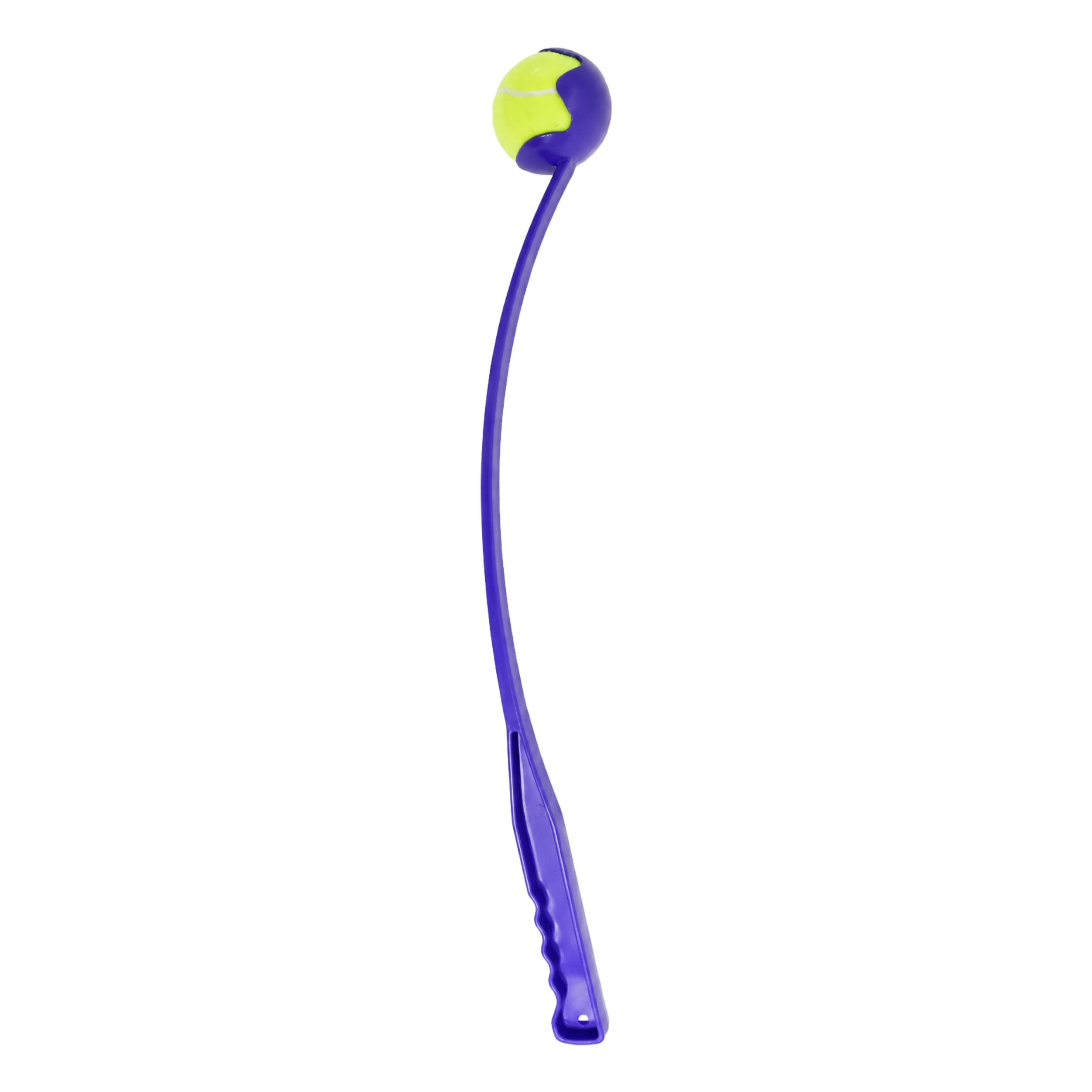 IThinkHome Dog Ball Launcher - 65 cm Long Tennis Ball Thrower with Hands-Free Pickup Durable Outdoor Pet Exercise Toys for Small Medium and Large Dogs