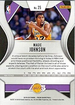 NBA カード Magic Johnson 直筆サイン prizm choice 2022-23 Prizm Magic Johnson SILVER PRIZM card #276 Lakers | eBay