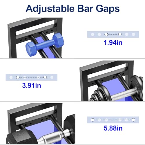 Rack musculation en acier haute résistance avec pieds ajustables - 4