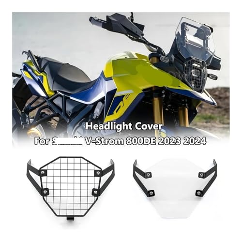 Cache phare moto pour V-STROM 800DE 2023 2024 finition haut de gamme