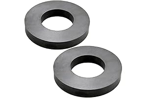 OD80 3 Inches Big Ring Magnets with 10mm Thickness Heavy Duty Pack of 2