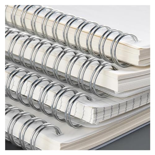 Cuaderno en espiral A4 con páginas blancas de alta resistencia 4