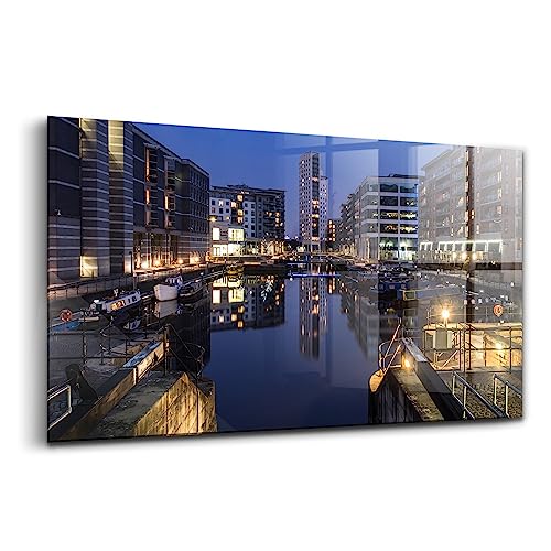 Verre d'art Leeds 120x60cm pour remplacer vos tableaux ternes par un wallart moderne lumineux