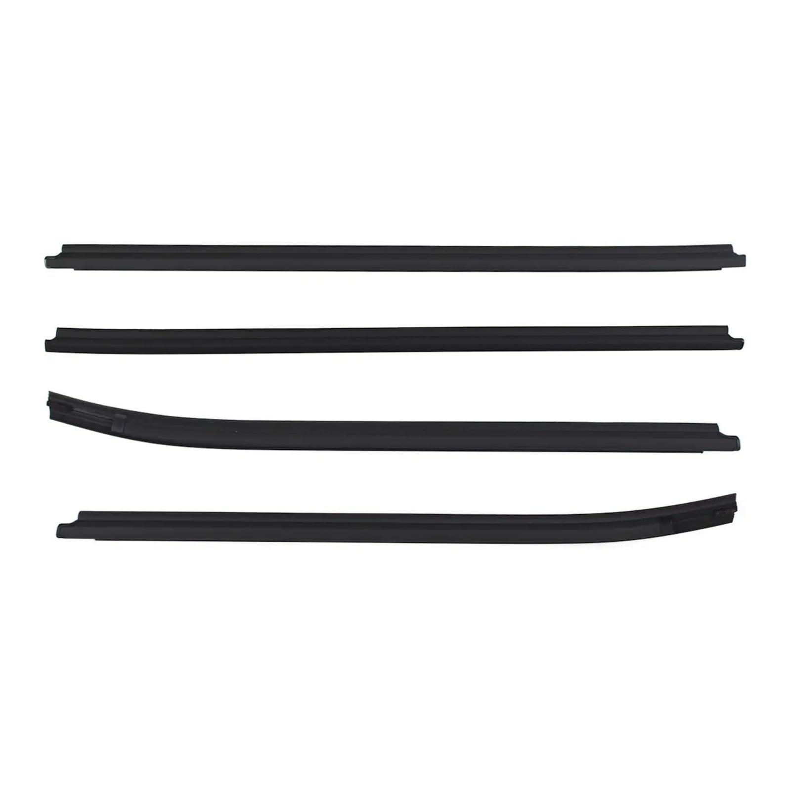 Iukmrt One Color For Toyota For Hilux Sr5/For Vigo/Mk6 Pickup 2004-2015 Double Cab 4 Door Exterior Window Weatherstrip Car Door Seal Protector