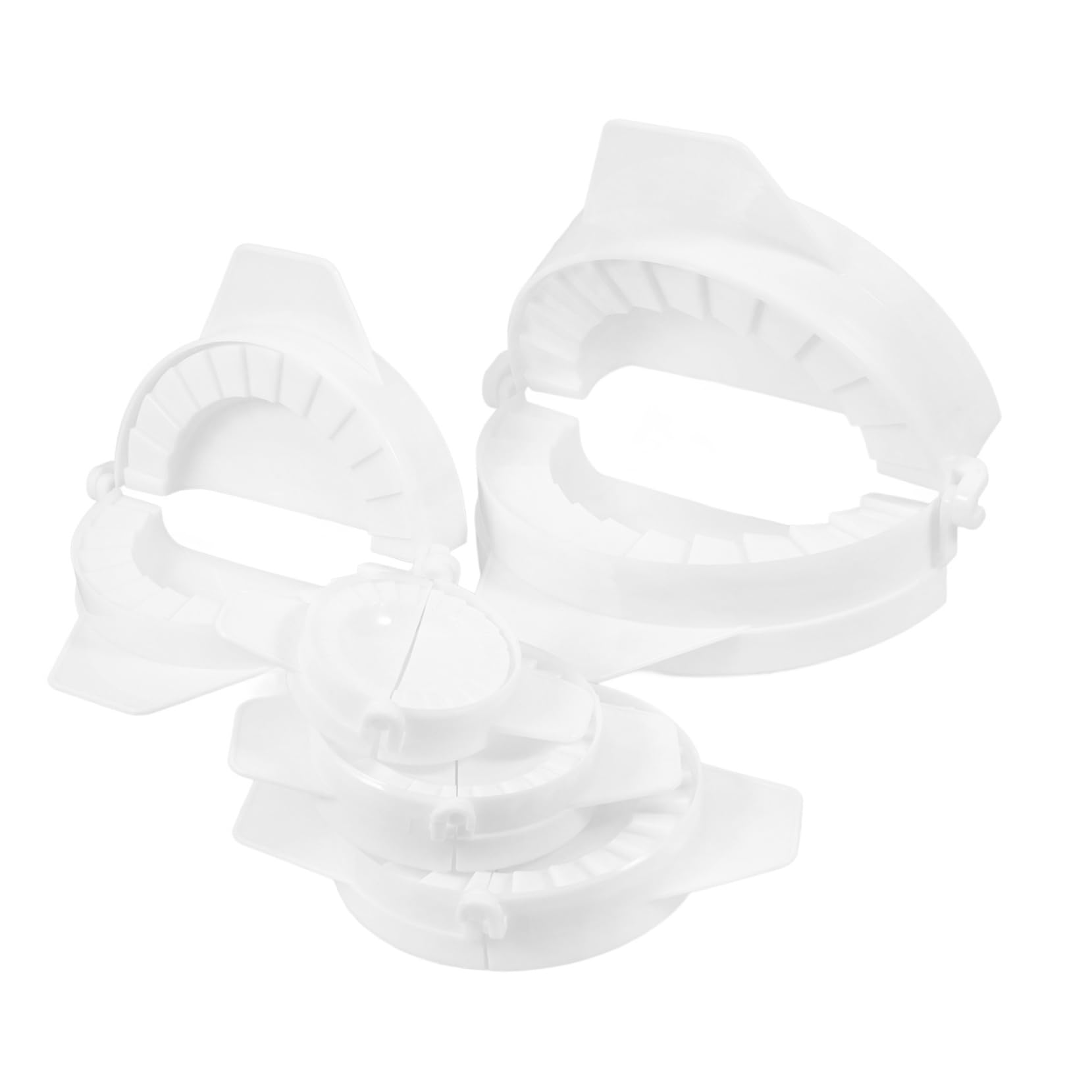 GLEAVI Dumpling Wrapper Tool Chinese Dumpling Mold Empanada Dough Press Set of Pastry Press Molds for Parties