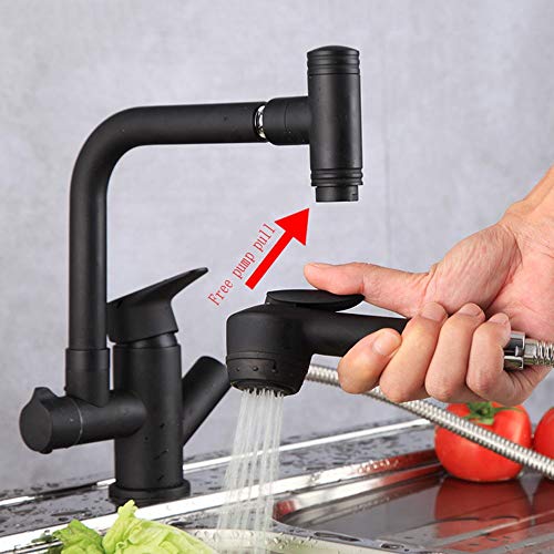 Robinet d'évier de cuisine pivotant résistant pour nettoyer les grands plats sans effort - 4