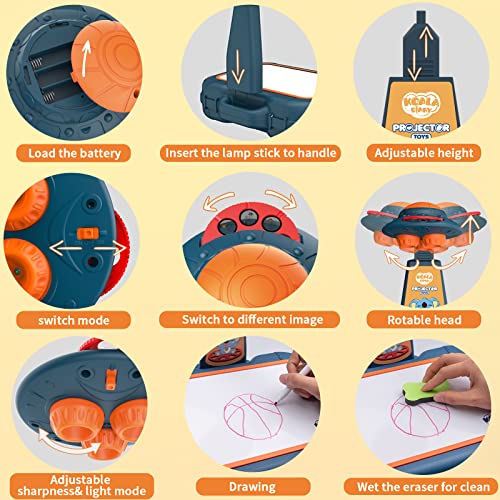image for Achiyway Drawing Projector for Kids,Smart Sketcher Projector Toy for T