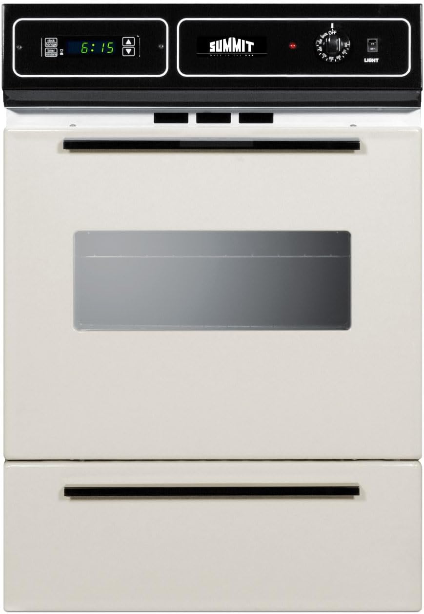 Summit STM7212KW Kitchen Wall Oven, Bisque