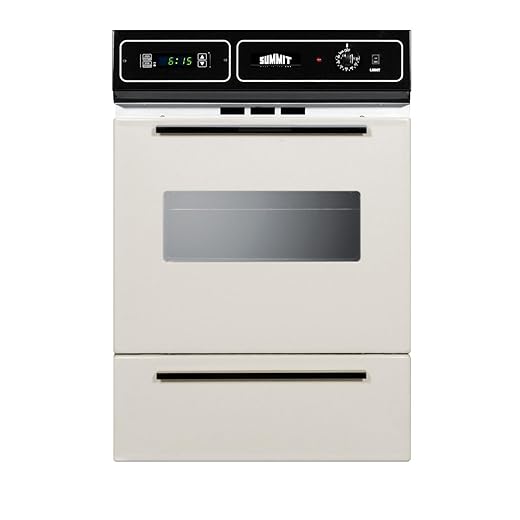 Summit STM7212KW Kitchen Wall Oven, Bisque