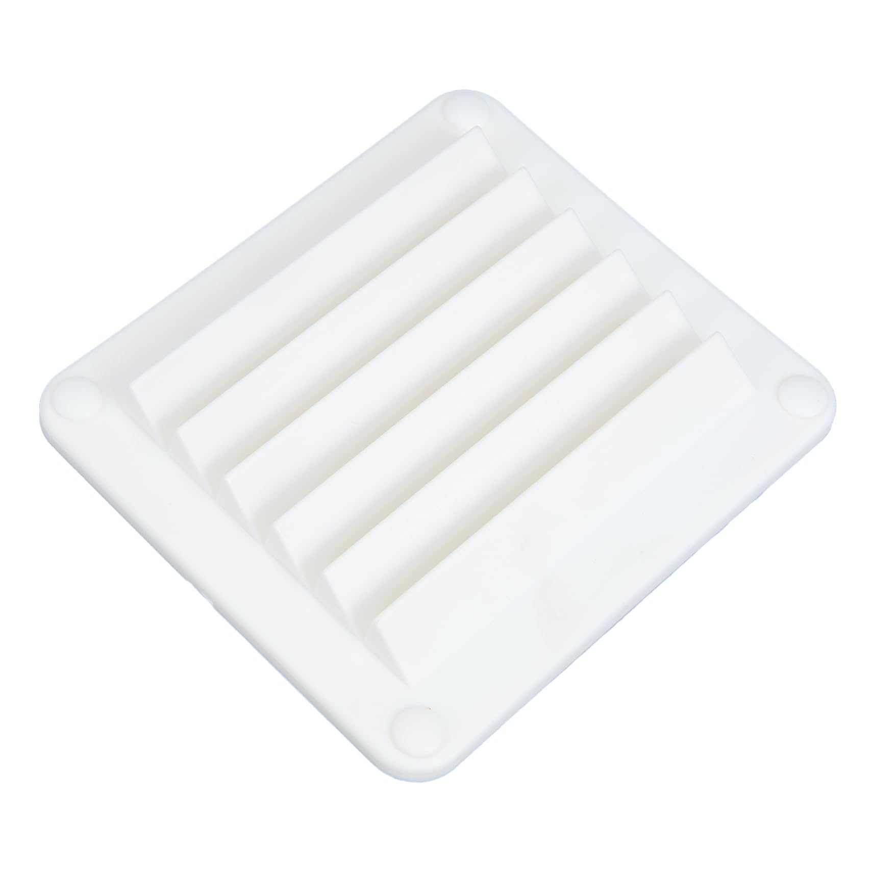 NULYLU Boat Air Vents 141 * 125 * 15mm Marine Louvered Vent Cover Marine Grill Easy to Assemble