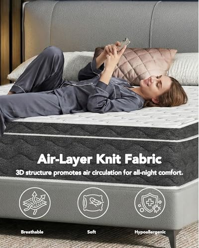 King size memory foam mattress