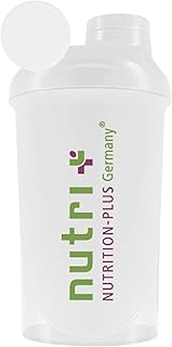 Compact Shaker Protein (trasparente) 500 ml da viaggio - Sport Fitness Bodybuilding