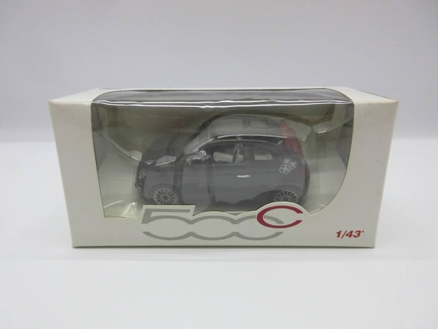 1/43 フィアット 500 ディーラー品　ミニカー　カラーサンプル　ブラック 1/43 フィアット 500 ディーラー品 ミニカー カラーサンプル