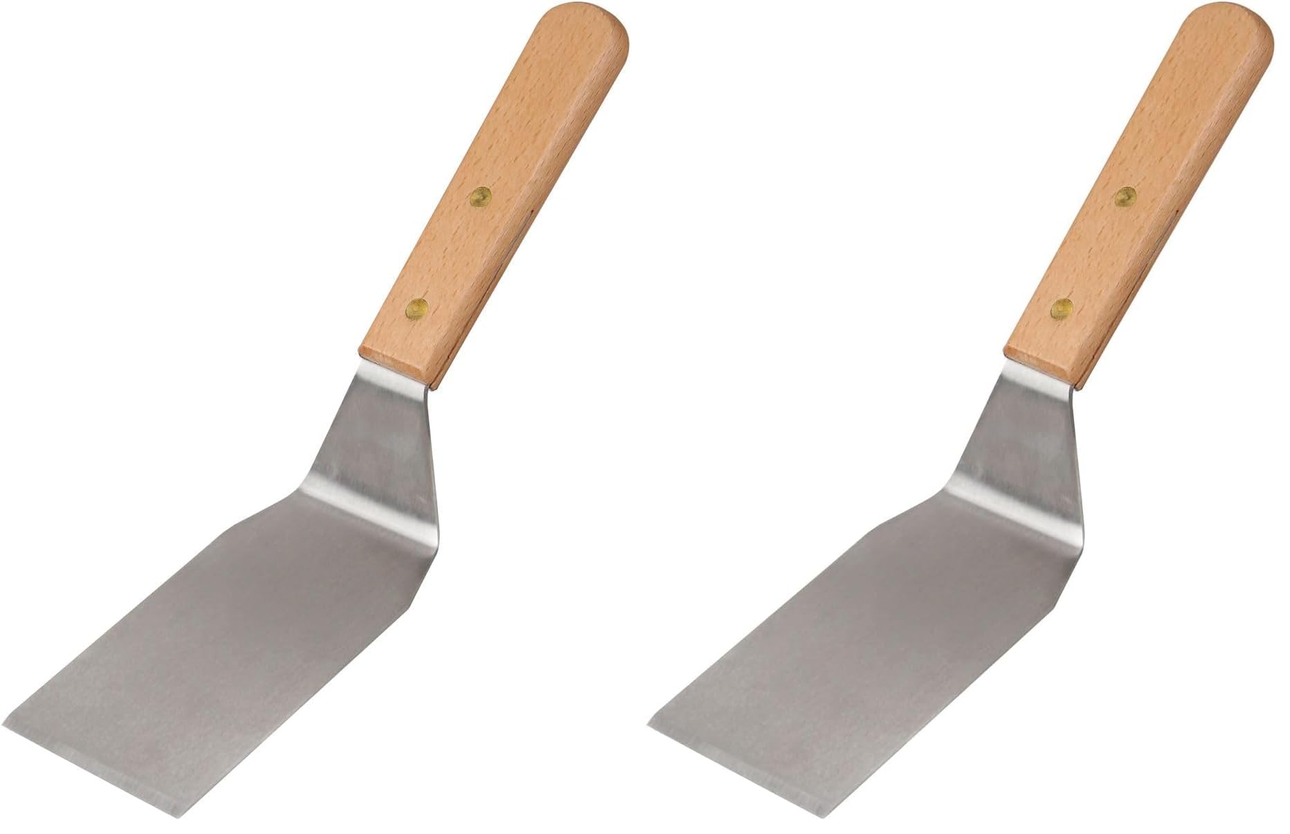 Pelle à steaks Fackelmann en acier inoxydable et manche bois noble