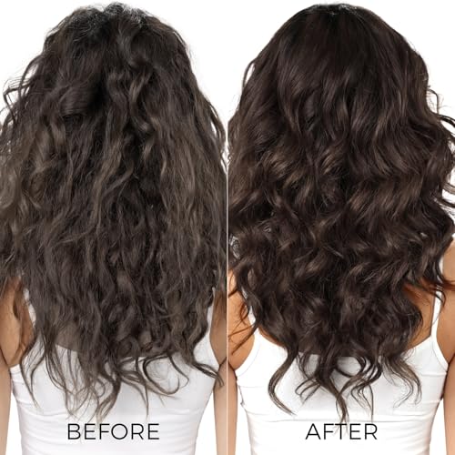 Image of Brillare 20% Argan Oil for Dry, Frizzy Hair with 10% Olive Oil for Intense Hydration, Frizz Control, Smooth, & Manageable Hair (Pack of 2)
