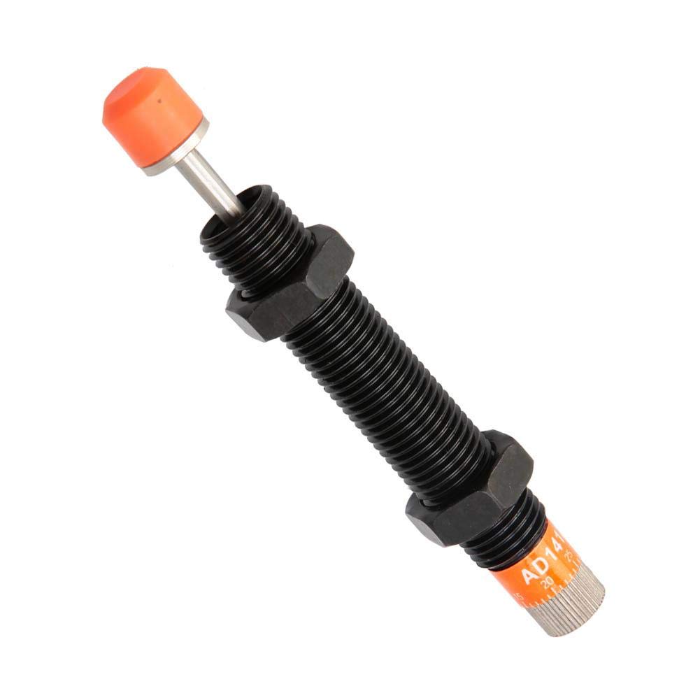 Ammortizzatore Regolabile 10/12/16mm - Pressione Olio per Cilindro Pneumatico (AD1412-5 12mm)