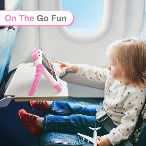 Image of Tablet for Kids 7IN Kids Tablet for Toddlers 32GB Toddler Tablet for Children Android Kids Learning Tablet with Educational Game, HD IPS Screen, GMS Certificate with Parent Controls Best Gift (Pink)