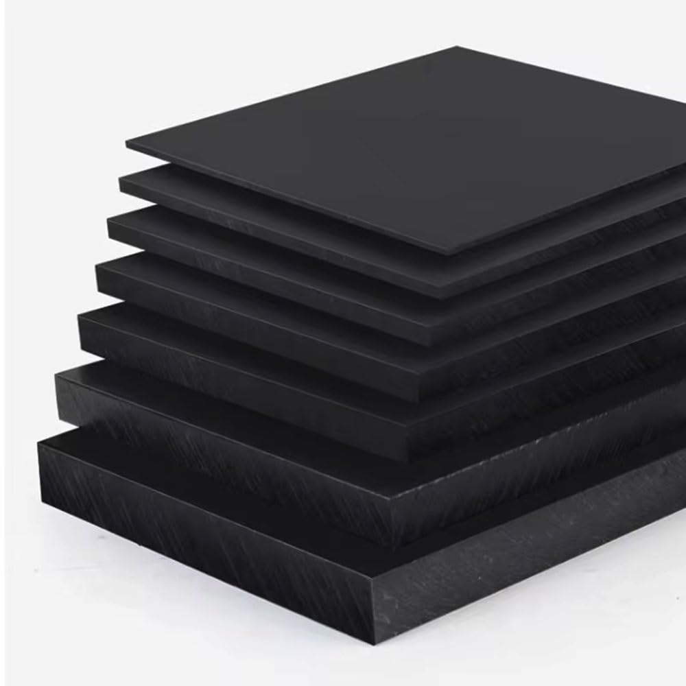 Boquilla pulverizadora de alta presión, Hoja de placa nailon PA6, color negro, 8-50 mm grosor, varios tamaños(Thick 45mm 500x500mm 1pc)