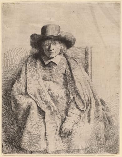 Affiche Clément De Jonghe par Rembrandt | Décoration de Bureau Élégante 60x90cm