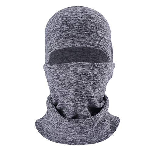 Balaclava Face Mask for Cold Weather Winter Windproof Ski Mask Men Women&Motorcyce Cycling Gray