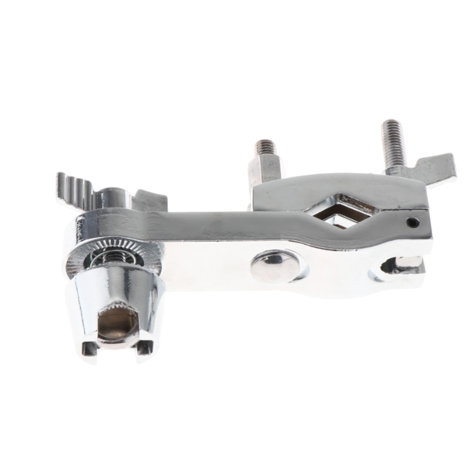 Baoblaze Pinces d'extension de batterie Fixation d'inclinaison de frein de cymbale Support de pince de cloche à main Pince de batterie, Clamp D