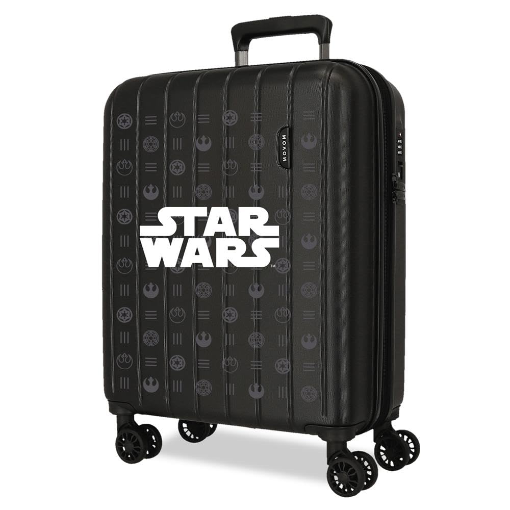 Joumma Disney Maleta Cabina expandible Rígida ABS Cierre TSA 4 Ruedas Equipaje de Mano
