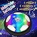 Hover Ball Set with 2 Goals, USB Rechargeable with LED Light and Inflatable Soccer Ball, Air Floating Soccer with Safe Bumper for Indoor Outdoor Sports Ball Game, Football Toy for Boy Girl Best Gift