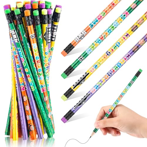 Spakon 48 lápices de grafito para niños jardín de infantes miniatura 1