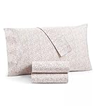 Martha Stewart Collection Printed Cotton Blend 200 Thread Count Sheet Set, Twin