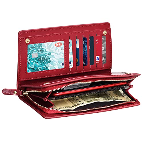Image of Brand Conquer Bag. (Women Wallet Red)