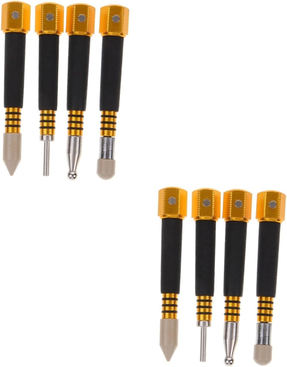 8pcs Automotive Dent Repair Tool Tap Down Pen Paintless Dent Removal Tool