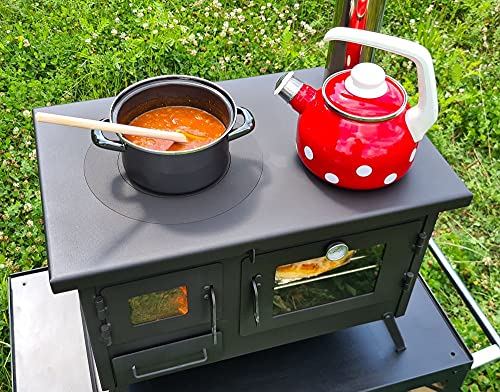 Foto von Outdoor-Küchenofen Garten-Kamin Gartenküche ERNA Gartenofen Pizzaofen Grillkamin Holzbackofen
