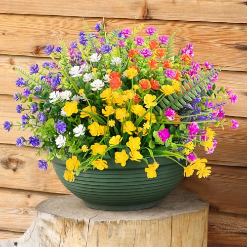 Image of Bassion Artificial Flowers for Outdoors Decoration UV Resistant, Mixed
