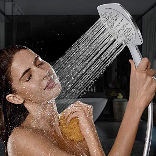 Entweg - 3 Configurações de pulverização Cabeça de chuveiro Poupança de água Chuveiro de mão de alta
