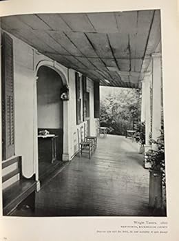 Hardcover The early architecture of North Carolina; Book