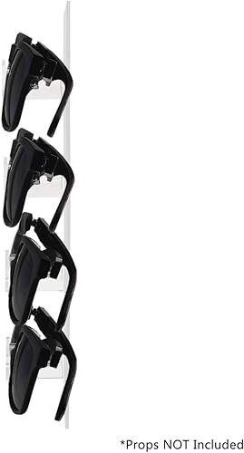 Vista 87 de Marketing Holders Paquete de 12 soportes para lentes de lectura, 4 pares, soporte de pared con ferretería, tiendas departamentales, minoristas