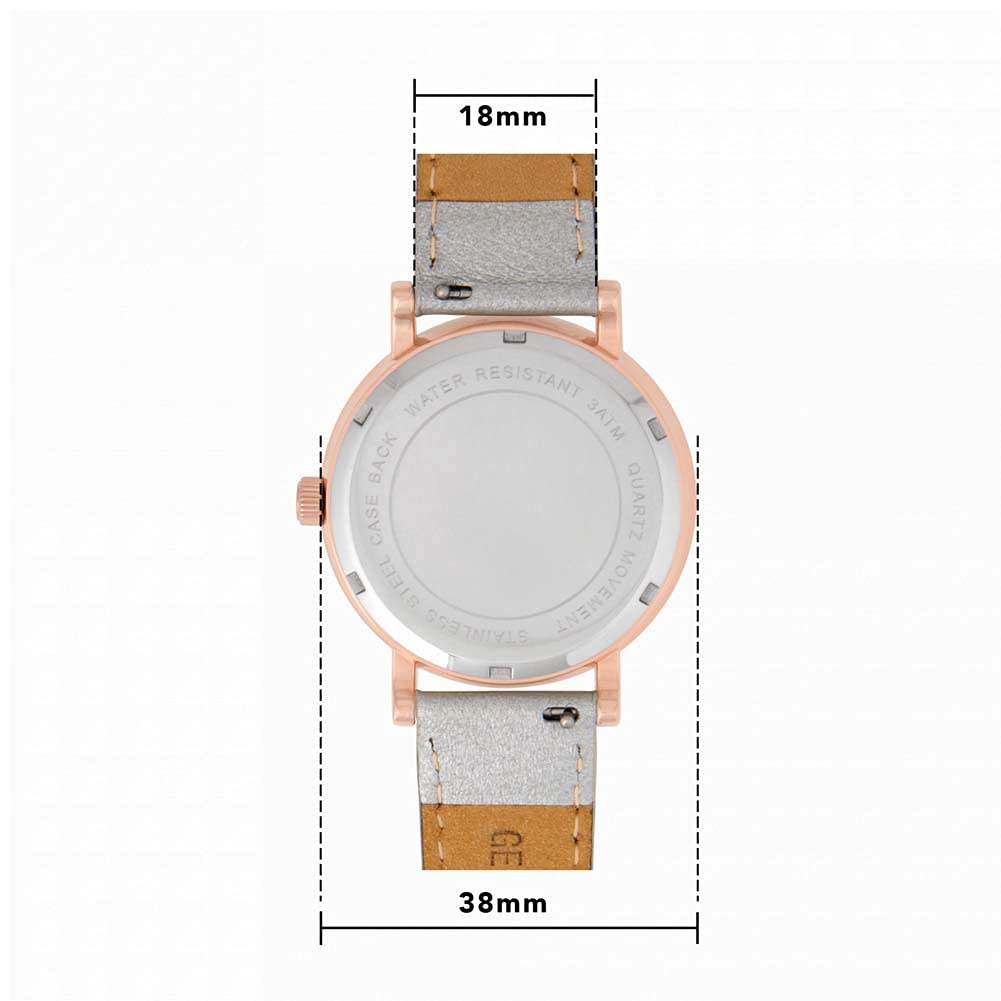 Robins Bird Watch Damen 38mm Gehäuse 3atm wasserdichtes Quarzwerk Luxus modisch