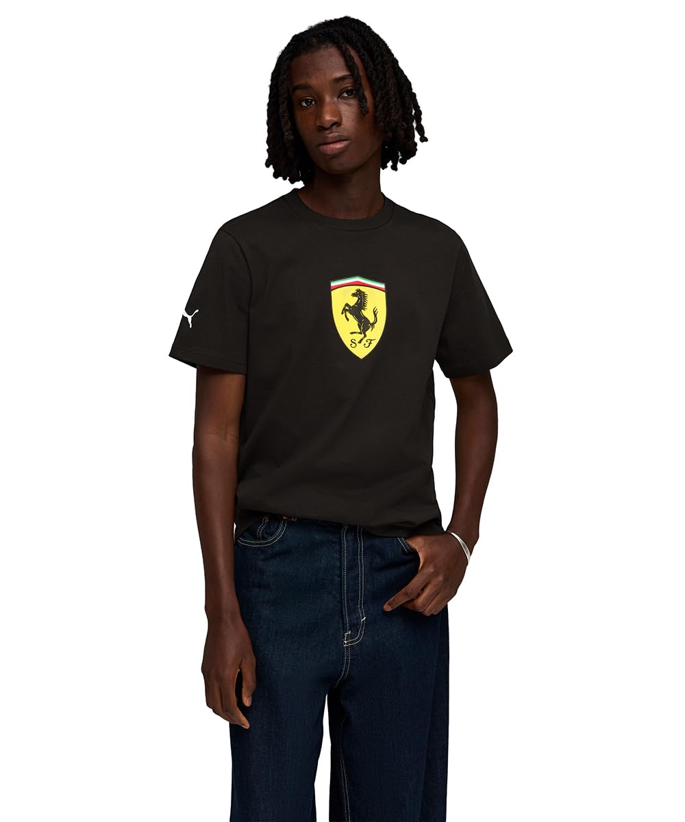 Ferrari Colored Shield Tee Puma Black