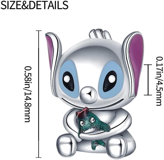 LIGHTDOG 925 Sterling Silver Charms for Bracelets Necklaces Dangle Pendants Beads Charms Fits Pandora Charms Bracelets Jewelry Holidays Gift for Women - Image 4