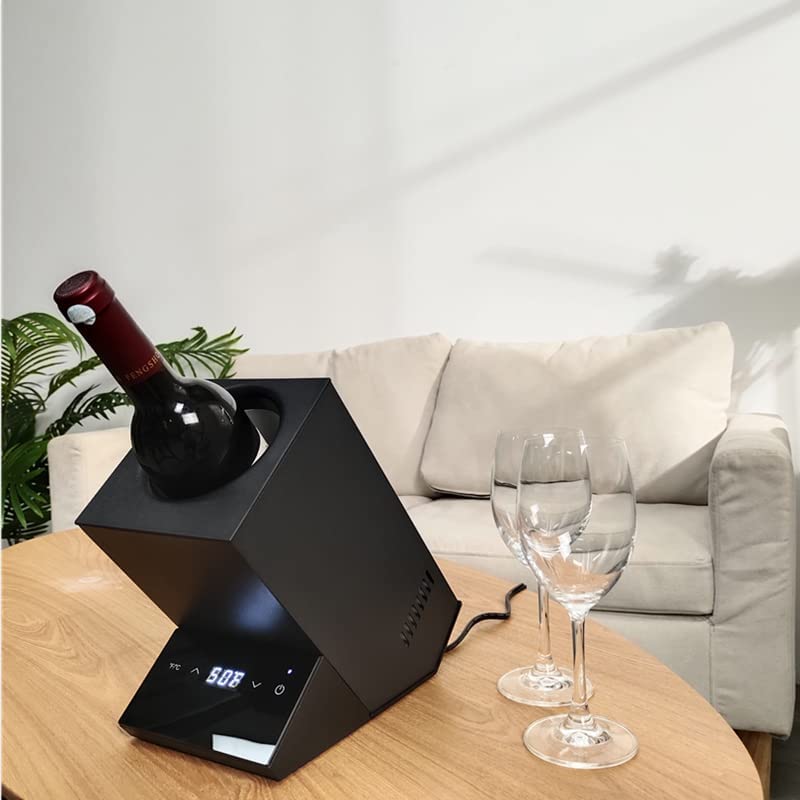 Amazon｜WJW 電動ワインクーラー、シングルボトル、電動ワインアイス