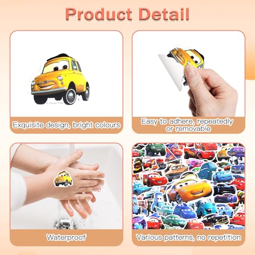 100PCS Car Stickers - Image 3