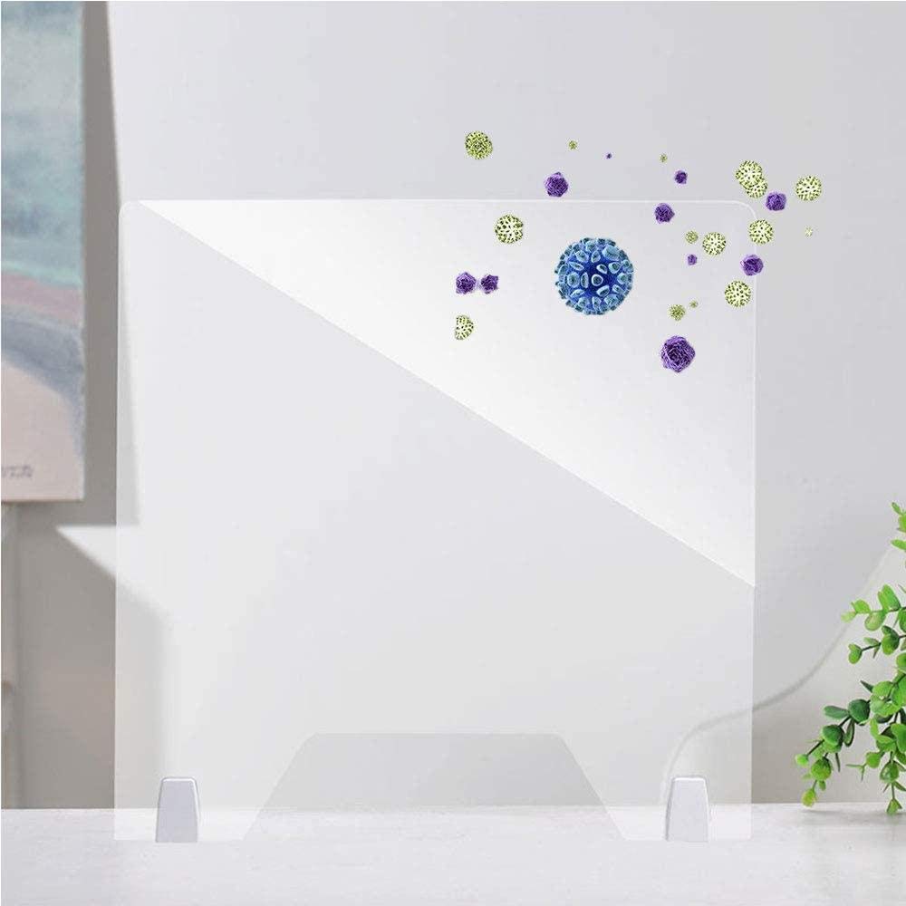 Buy ed Desktop Privacy Panel Sneeze Guard Shield Countertop Safety