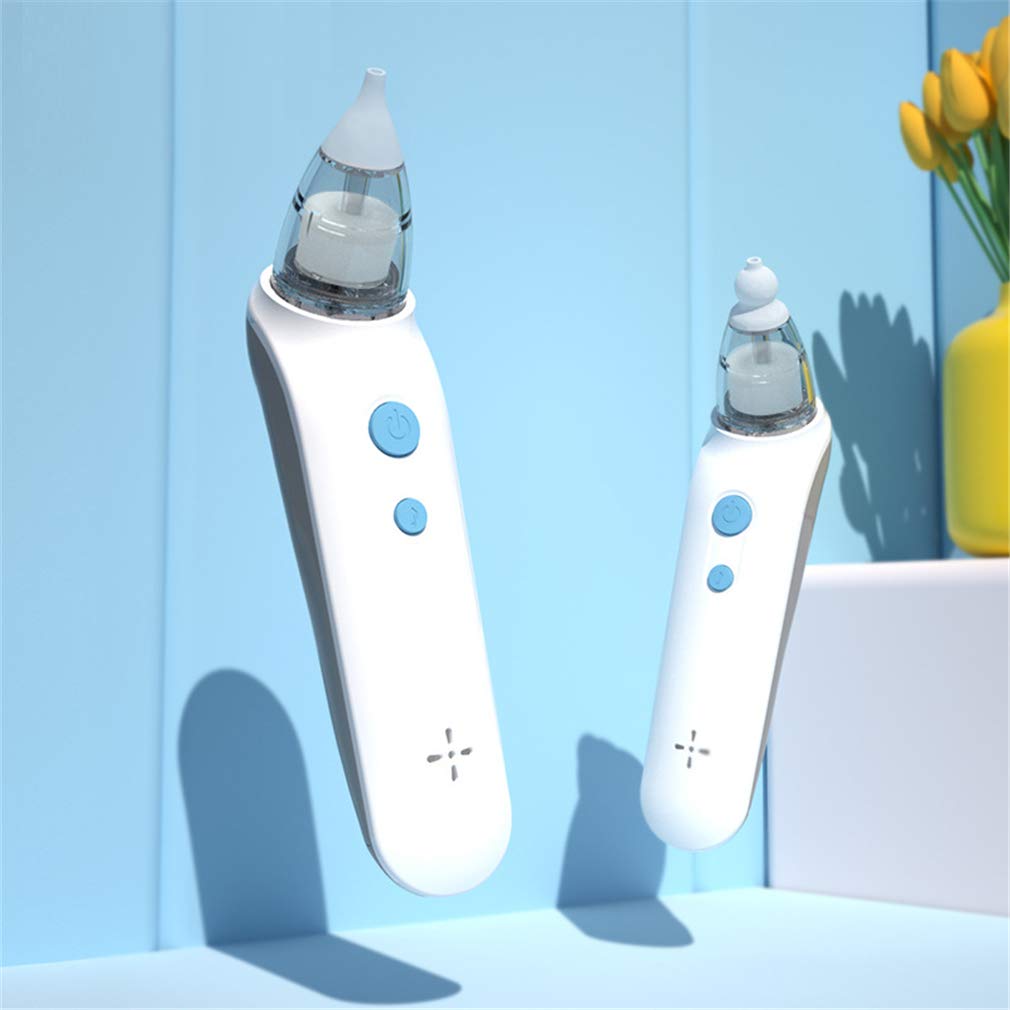 Electric Baby Nasale Aspiratore, Aspiratore Nasale Appena Nato con Musica E USB di Ricarica con 2 Livelli di Aspirazione, per Lattanti Sicuro Ed Igienico