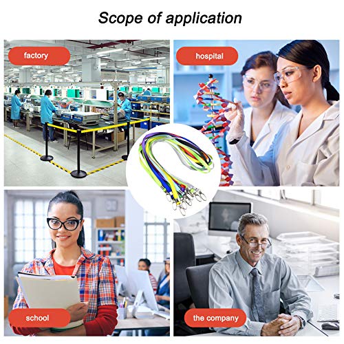 10 Stks Neck Strap Lanyards met Swivel Metal Clip, Office Badge Lanyard voor personeel, Duurzame Lanyards voor nek… - Image 6