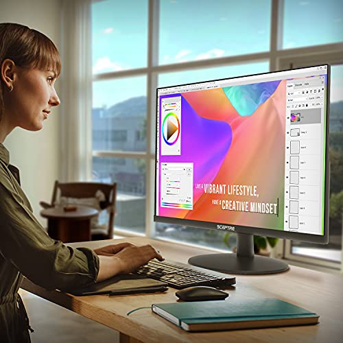 Sceptre Ips 27" Led Gaming Monitor 1920 X 1080P 75Hz 99% Srgb 320 Lux Hdmi X2 Vga Build-In Speakers, Fps-Rts Machine Black (E278W-Fpt Series) #TOP5